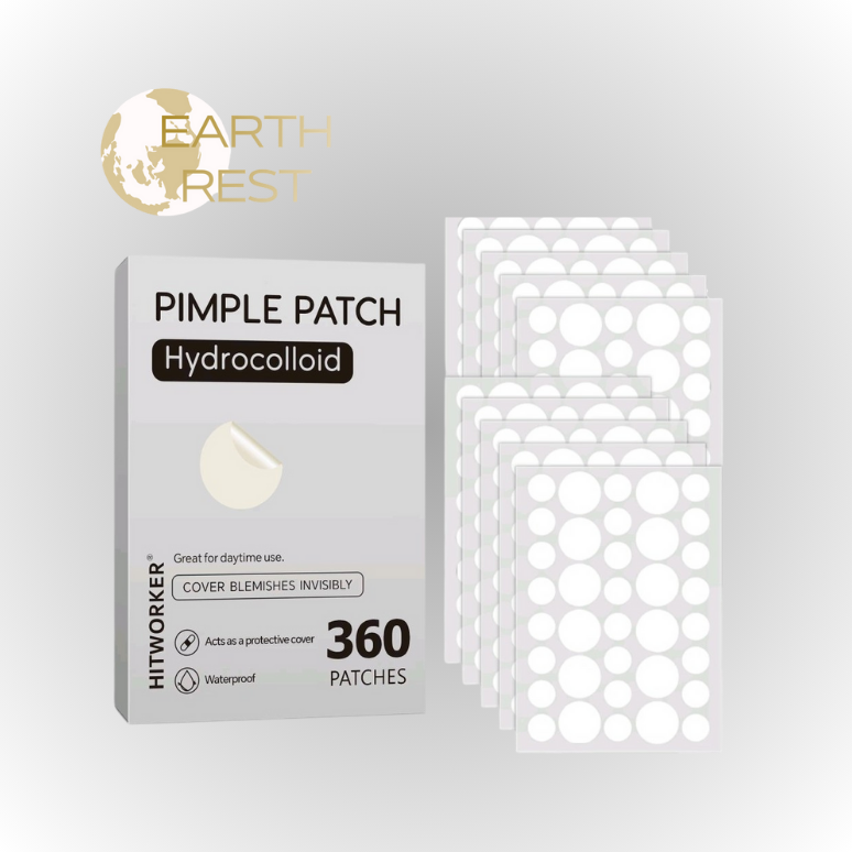 Patch Invisibili Anti-Imperfezioni (Idrocolloide) – Protezione Notturna Ultra Sottile | 360 Pezzi
