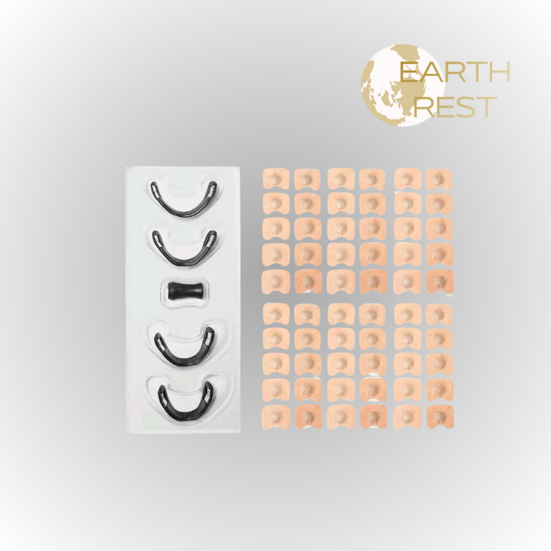 Respiro Libero – Kit Strisce Nasali Magnetiche + Clip Dilatatore per Più Aria, Sonno Migliore e Meno Russamento