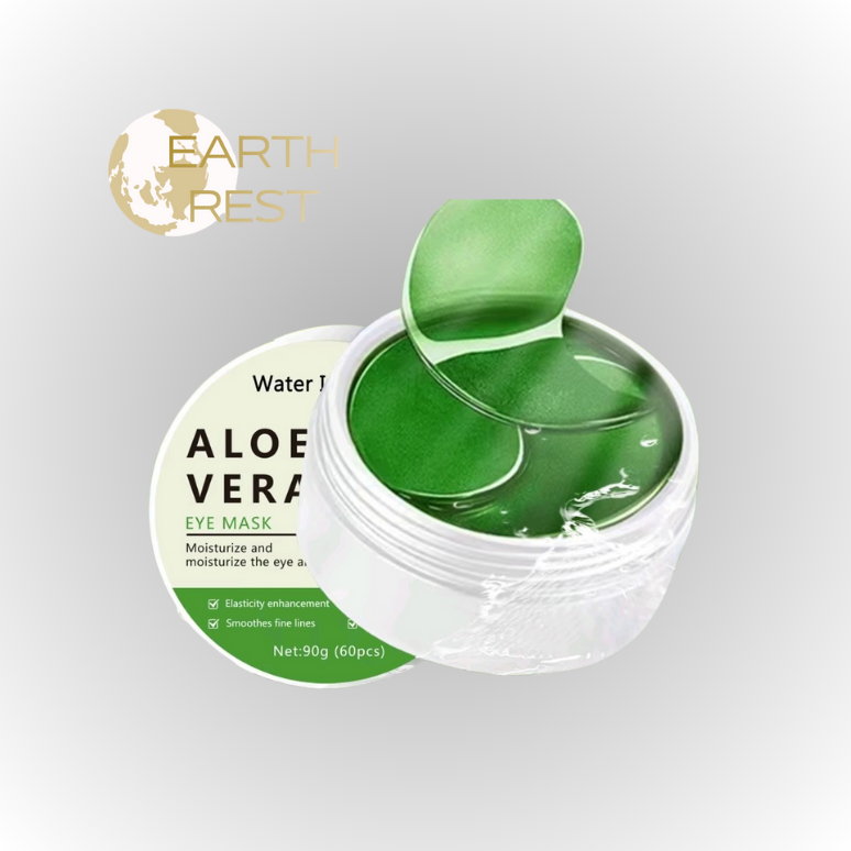 Stop Occhiaie & Borse – Patch Occhi Aloe Vera + Collagene (60 pz) per Risveglio “Fresco”