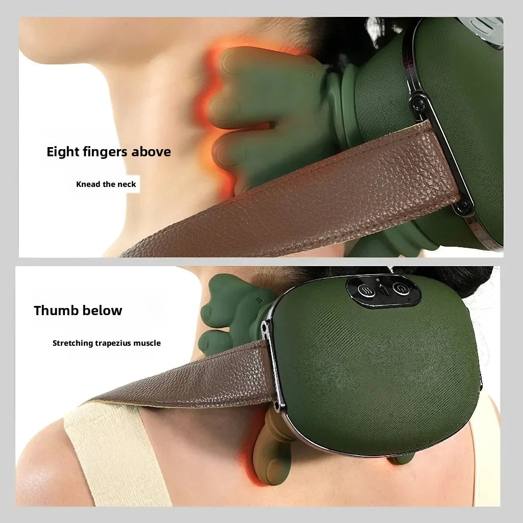 Deep Relax Pro - Massaggiatore intelligente per rilassare collo e spalle