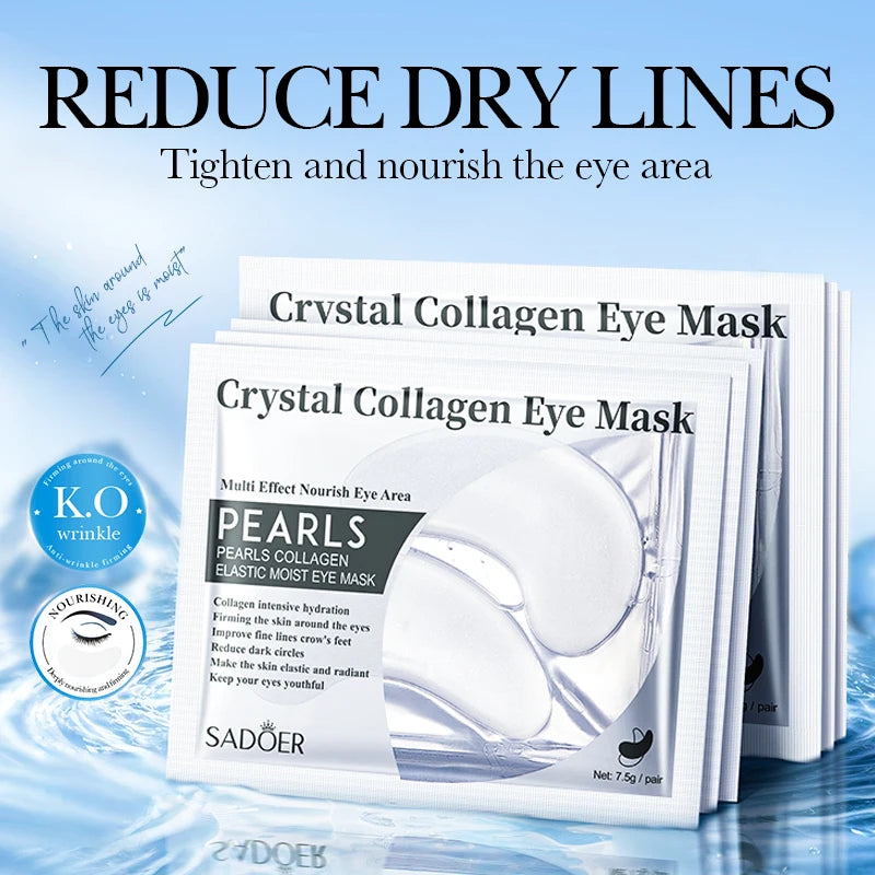 Reset Occhi in 10 Minuti – Patch Anti-Borse/Occhiaie per Risveglio Fresco (10 Paia)