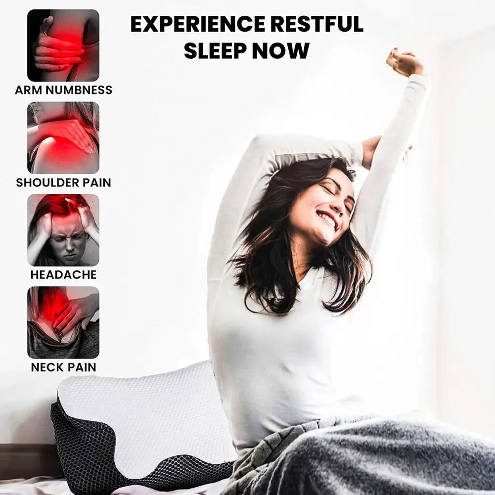 Cervicale Relax Notte - Cuscino ortopedico per allineare corpo & spalle