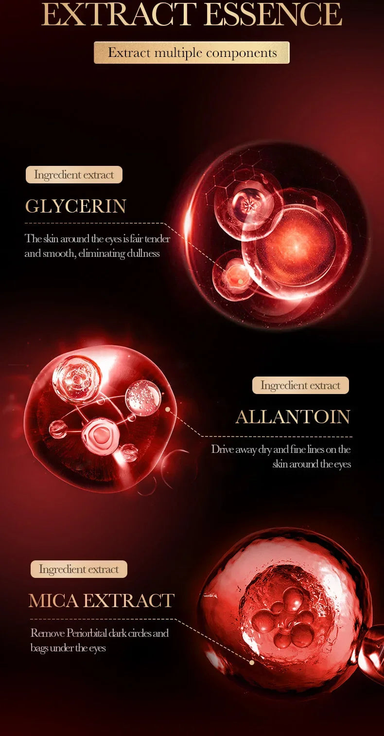 Sguardo Riposato Notte-Tempo (60 Patch Occhi) – Riduce Borse & Occhiaie Visibili, Idrata e Distende