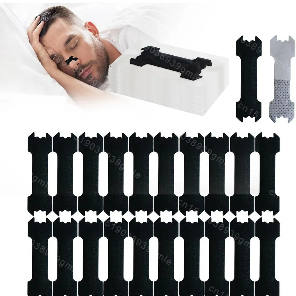 Patch Nasali Traspiranti Anti-Russamento – Respirazione Nasale Libera, Riposo Profondo (20/50/100)