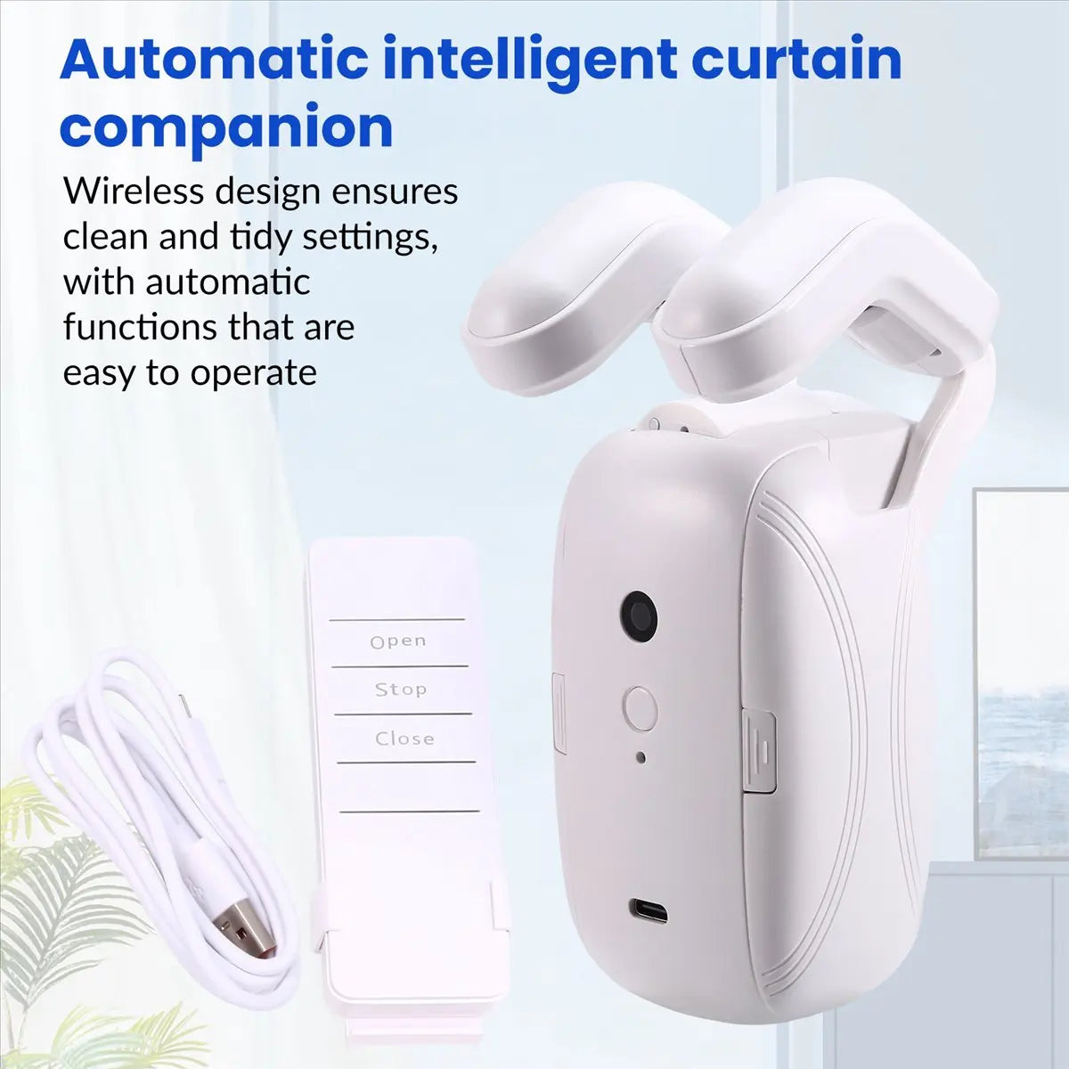 BLACKOUT CONTROL - Chiudi le tende dal letto e blocca la luce