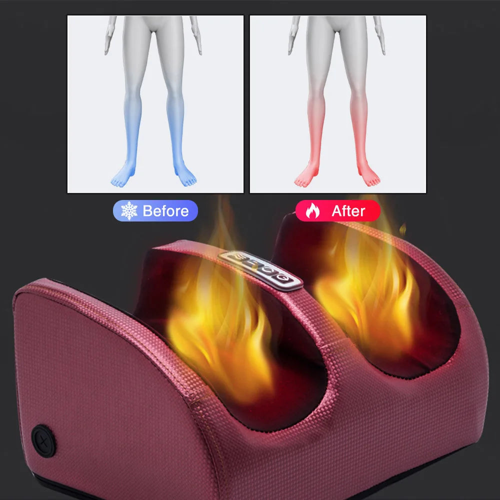 Reset Piedi™ – Massaggio Shiatsu con Calore per Sciogliere Tensione e Pesantezza (Relax Immediato)