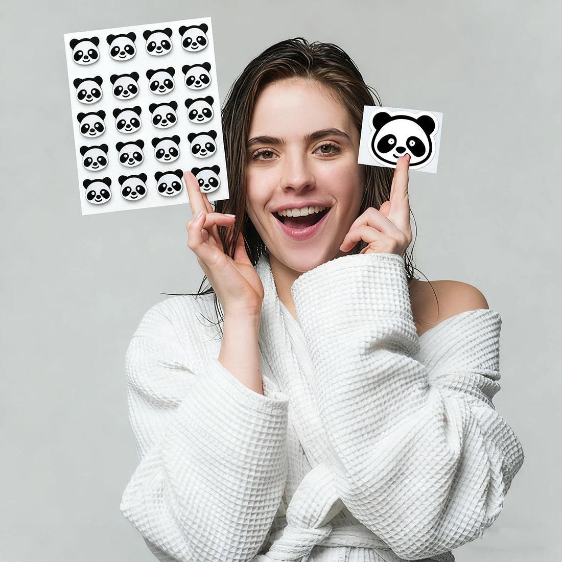 Notte Anti-Imperfezioni – Patch Panda che Proteggono e Calmano la Pelle mentre Dormi