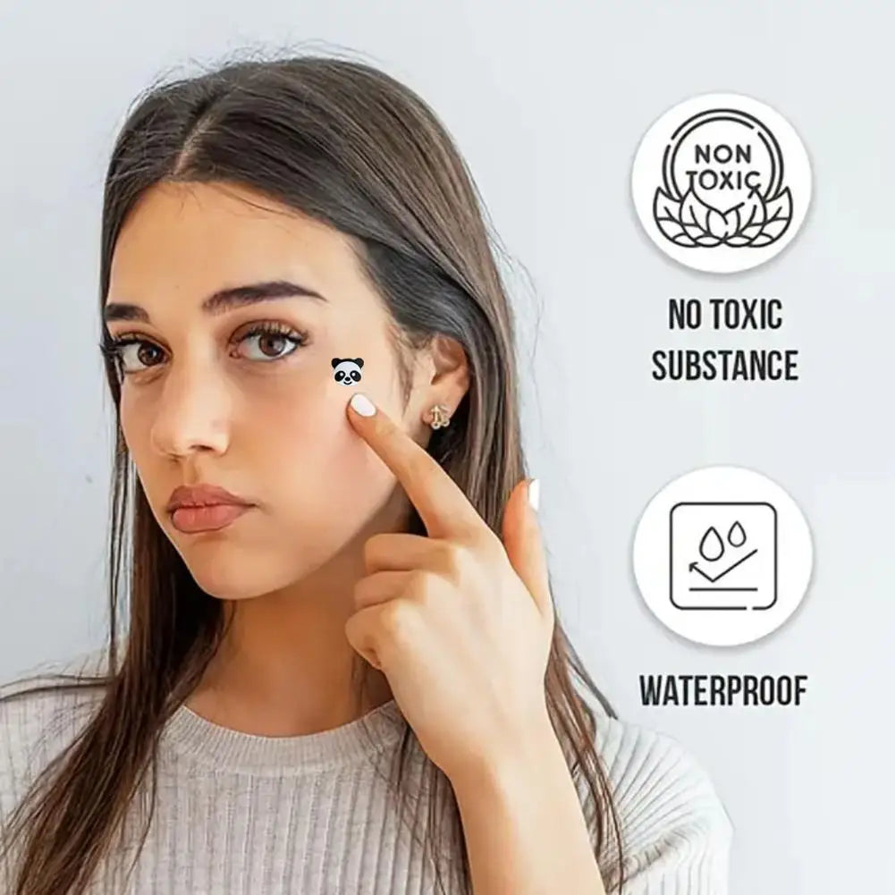 Notte Anti-Imperfezioni – Patch Panda che Proteggono e Calmano la Pelle mentre Dormi